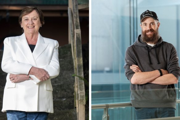 AGL chairman Patricia McKenzie and billionaire Mike Cannon Brookes are at loggerheads over the composition of its board.
