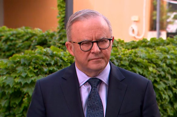 Prime Minister Anthony Albanese on Wednesday morning.