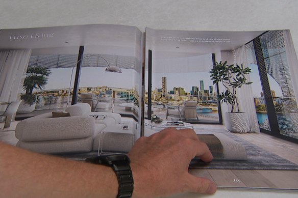 Daniel and Pascale Sinclair were enticed by Ruby Ruby’s high-end finishings and the promise of “luxe living”.