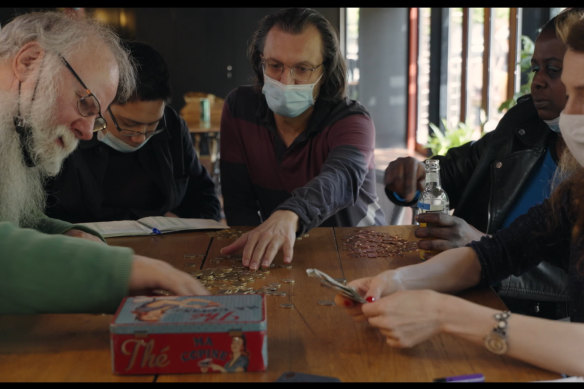 Director Nicolas Philibert wanted those who appear in On The Adamant to play an active part in the filmmaking process.