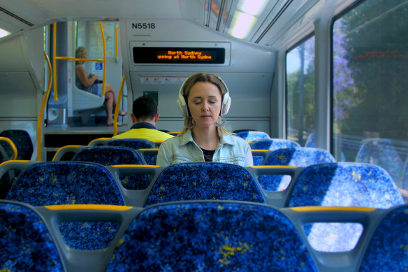 An image from Shannon Harvey's documentary film, 'My Year Of Living Mindfully'. 