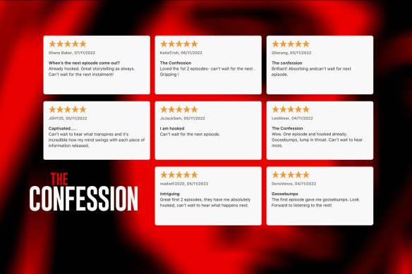 Confession podcast reviews on Apple Podcasts.