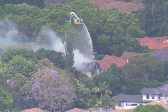 NSW Police said officers attached to North Shore Police Area Command were in attendance.