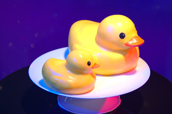 Dare you take these rubber ducks into the bath?