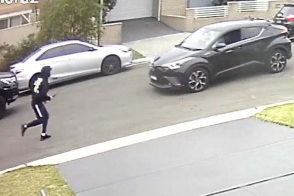 Police have released footage of a kidnapping in Sydney’s west 