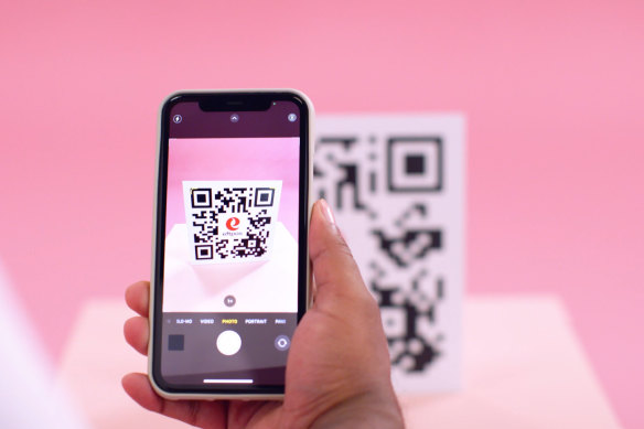 Eftpos’s new QR payments platform called eQR will allow customers to photograph a QR code to pay.