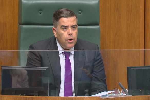 Speaker Milton Dick booted six coalition MPs from question time today.