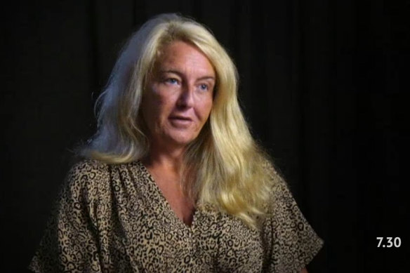 Nicola Gobbo, pictured in an interview in 2019, was a barrister used by police to inform on her clients. 