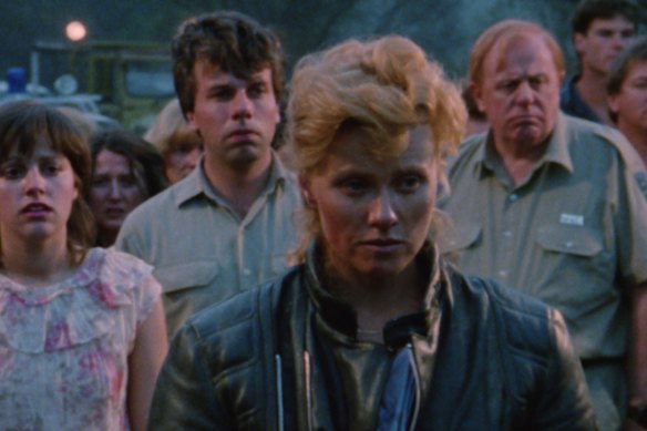 Deborra-Lee Furness (centre) in Shame.