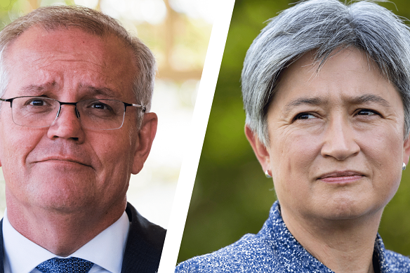 Labor’s Penny Wong laid claim to patriotism and hit out at the government for politicising national security.