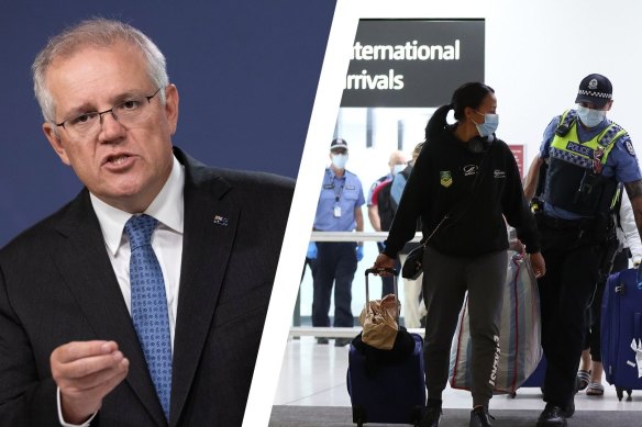 Prime Minister Scott Morrison says he’s “not going to take risks with Australians’ lives” by opening borders too soon.