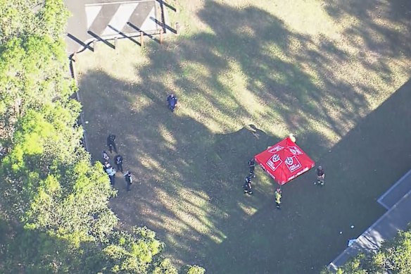 Os detetives estão concentrando sua investigação em uma reserva na Rua Caballo.