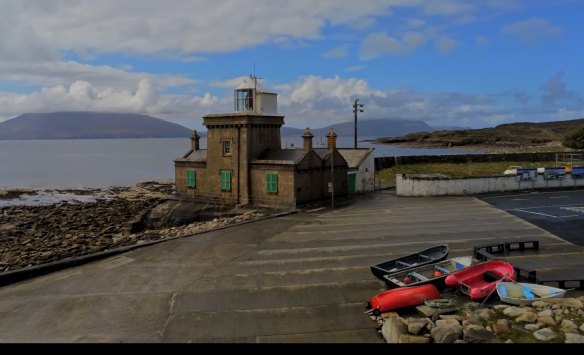 Blacksod lighthouse: Maureen Sweeney’s home from the 1940s until the mid-1970s.