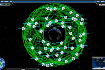 The world saw a near miss in low earth orbit this week. Saber Astronautics' visualisation of low earth orbit. 