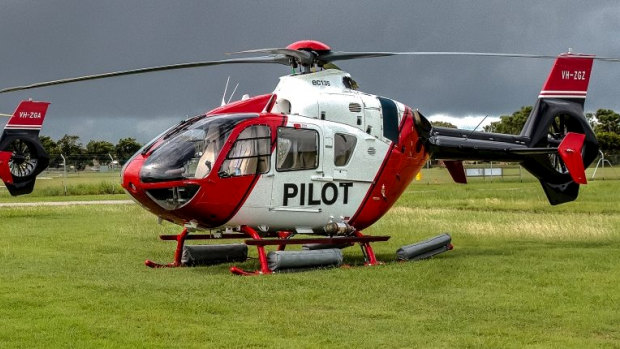 The trainee helicopter pilot was from Aviator Group, a company which specialises in marine pilot transfers.