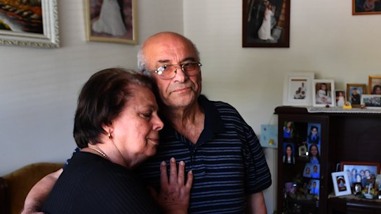 Souad and Gebran Kassis were told their home of 47 years at Westmead will be acquired for a metro train station.