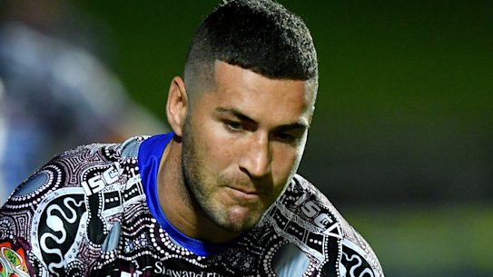 Joel Thompson was airlifted to a Sydney hospital after suffering a head injury.