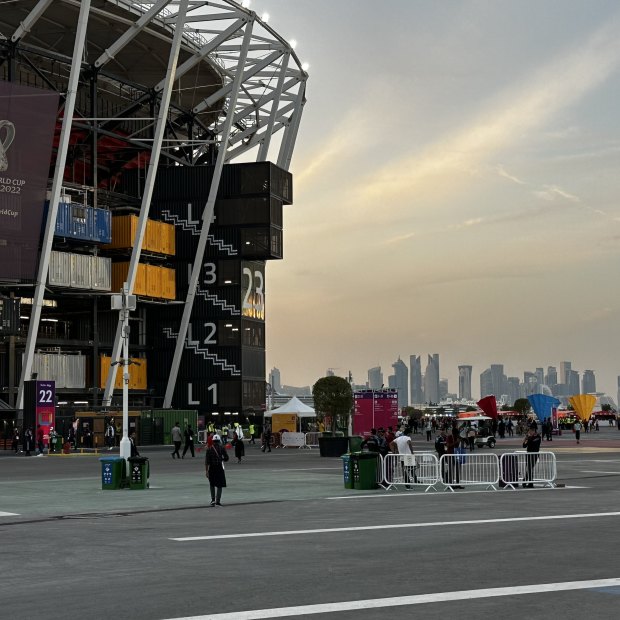 Stadium 974 in Doha.