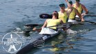 The Australian men take silver in the K4 canoe sprint.
