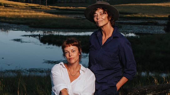 Matilda (left) was a late convert to mum Rachel’s zest for regenerative farming after a trip to the Great Barrier Reef. “Suddenly, it all made sense,” she says.