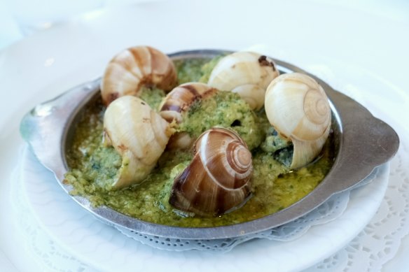 Escargot. Quintessentially French!