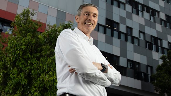 Principal Noel Creece at South Melbourne Primary.