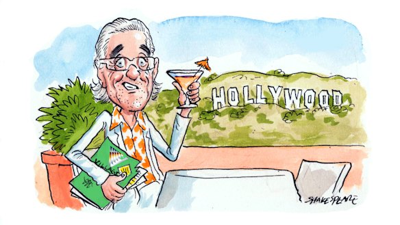 Hollywood-bound, Graham Burke.