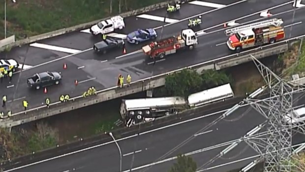 Motorists are being warned to expect heavy delays northbound on the motorway.
