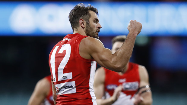 Swans co-captain Josh Kennedy.