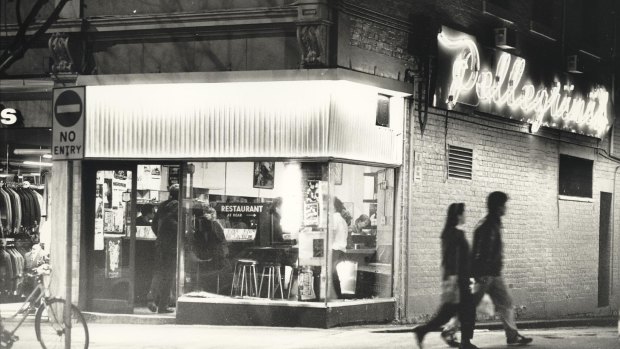 Pellegrini's in 1989.