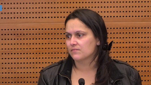 Irene Savidis appears at the royal commission.