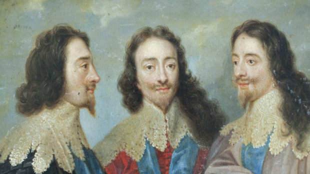 King Charles I: The economic collapse is still short of the plunge in 1629, the first year of his period of "personal rule".