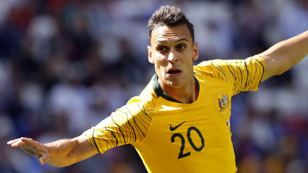 Socceroo defender Trent Sainsbury is hoping to avoid Kuwait's travel ban.