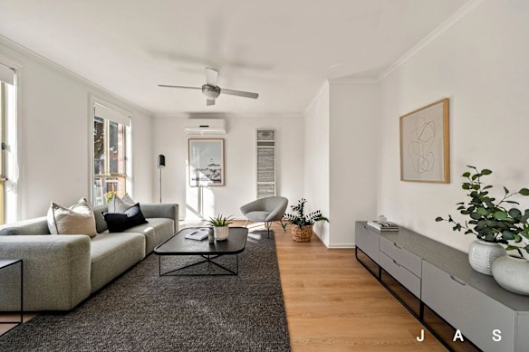 A first home buyer snapped up this two-bedroom Spotswood home at Saturday’s auction. 