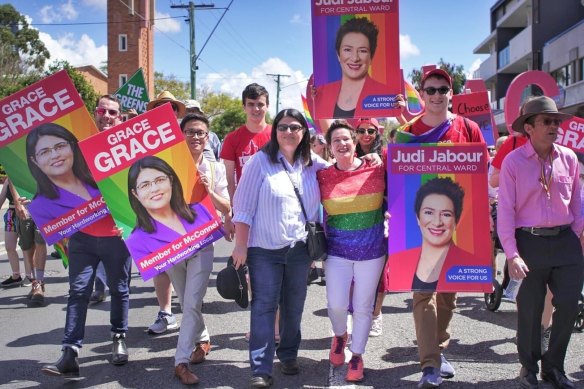 Education Minister Grace Grace is a big supporter of the LGBTIQ+ community. 