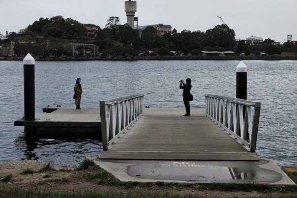 Deteriorating infrastructure means that without large injections of money Cockatoo Island (in the background) may no longer be able to receive visitors, an independent review found.