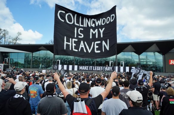 Collingwood’s premiership celebrations were long-lasting. 