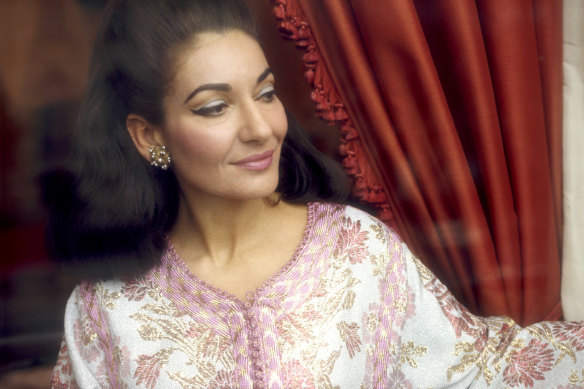 Maria Callas as photographed by Christian Steiner in the 1960s.