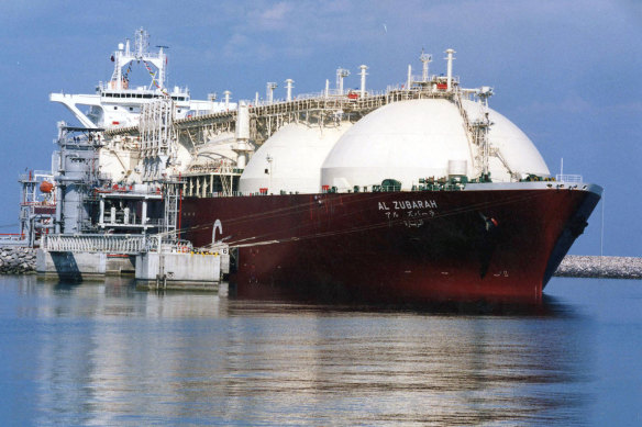 Liquefied natural gas (LNG) has become one of Australia’s biggest exports. 