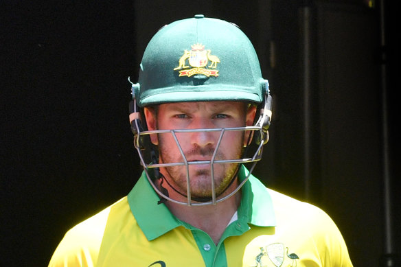 Aaron Finch and his Australian team have been ordered to lock down due to a tropical storm in the Caribbean.