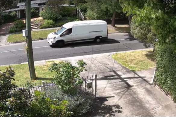The van police believe was involved in a kidnapping attempt in Blackburn on November 18.