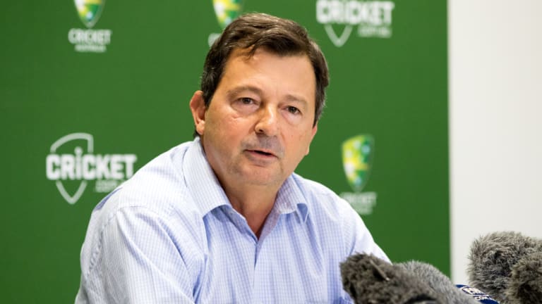 Three more years: Cricket Australia chairman David Peever.