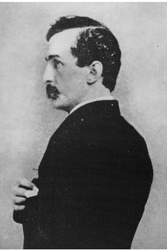 John Wilkes Booth, the man who shot Lincoln and also loved Shakespeare.