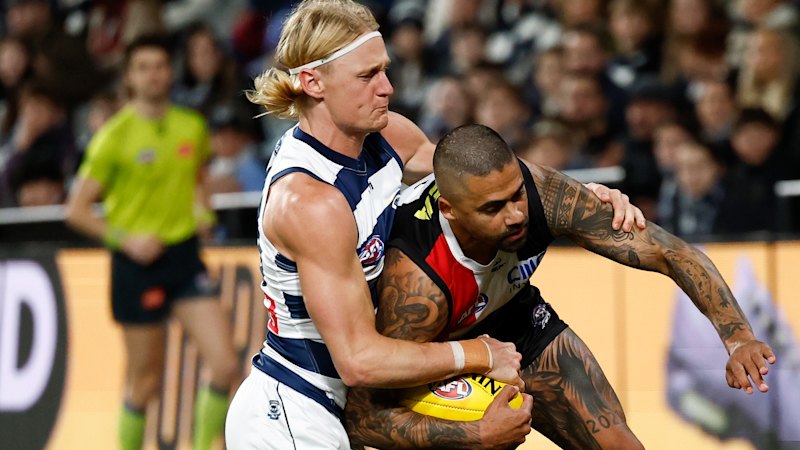 AFL Replacement Cats fires early as Saints look to end 13-game losing run in Geelong