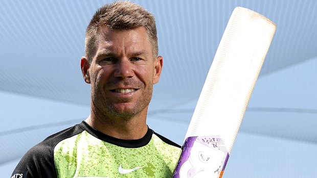 David Warner is still playing white-ball cricket around the world, and is the Sydney Thunder captain when he’s playing in the Big Bash League.