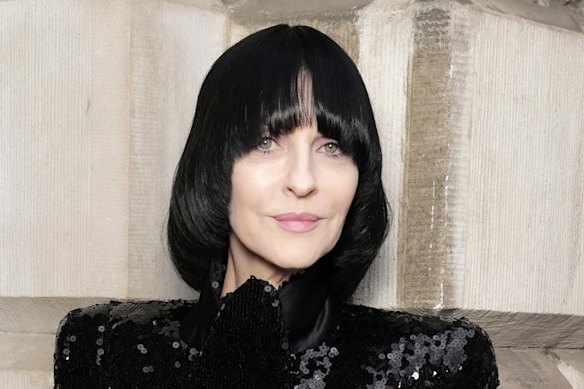 Susie Cave at the Royal Academy of Arts’ summer exhibition preview party in London last month. She describes her new label’s direction as “ceremonial dressing”.
