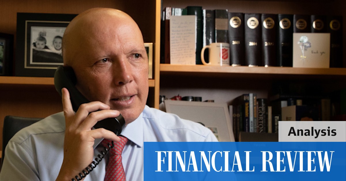 Election 2022: Dutton will be Liberal leader without having to look over his shoulder - Vimarsana News
