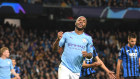 Star striker Raheem Sterling celebrates yet another goal for Manchester City. But will it be enough?