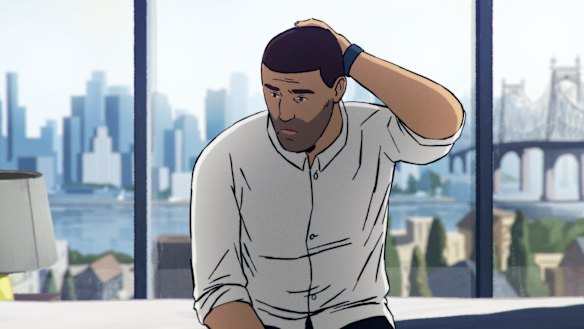 Jonas Poher Rasmussen’s inventive animated documentary Flee. 