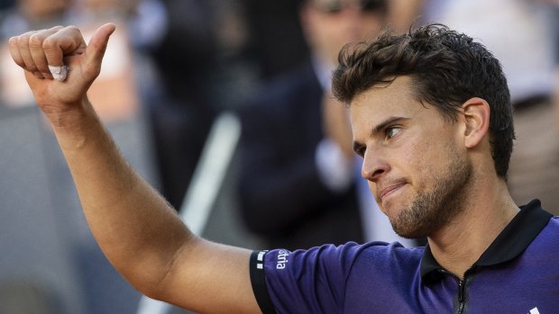 Thiem for change: Austria's Dominic Thiem believes there will soon be some new names among the world's top-ranked players.